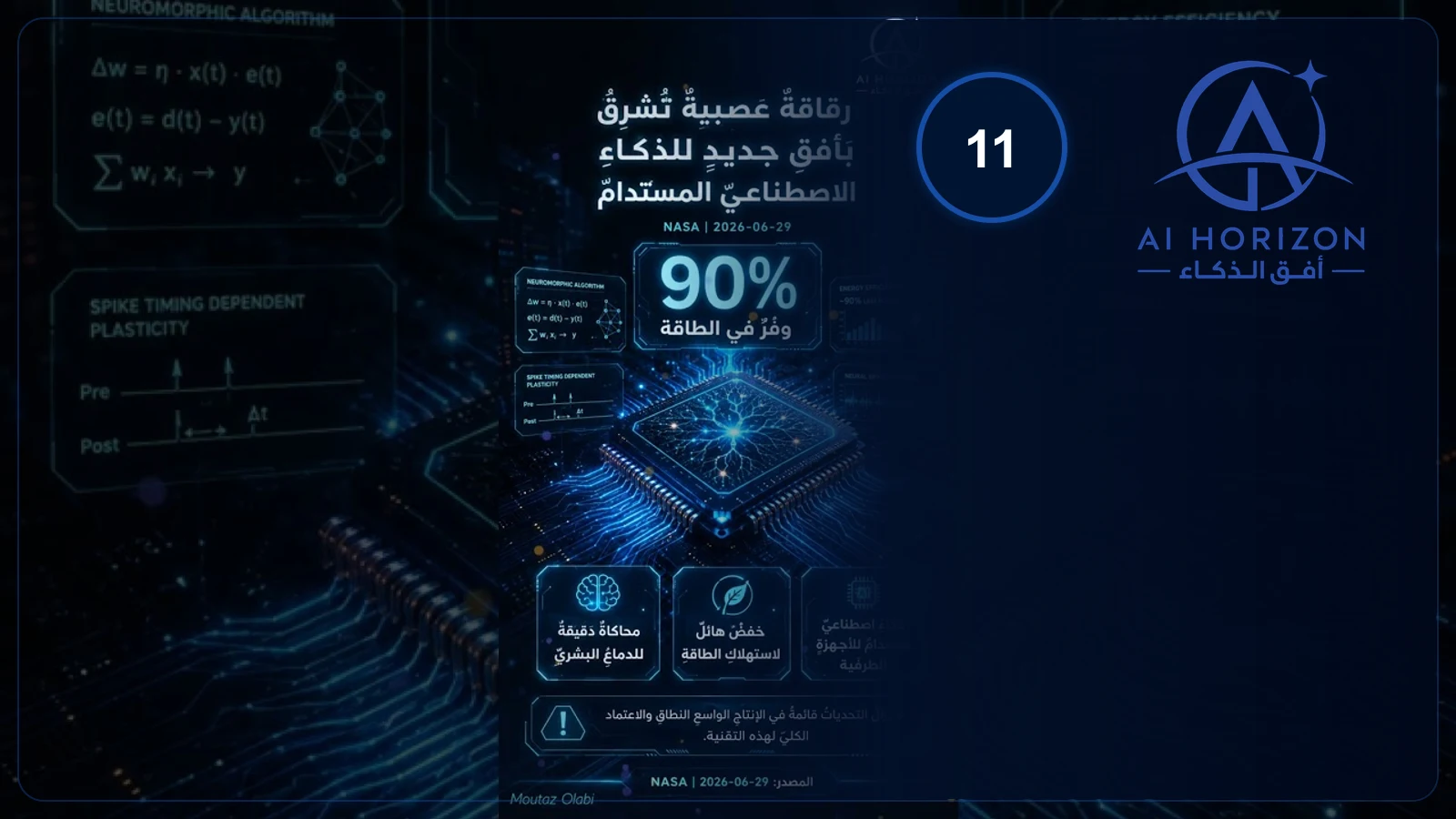 رقاقة عصبية تدفع الذكاء المستدام