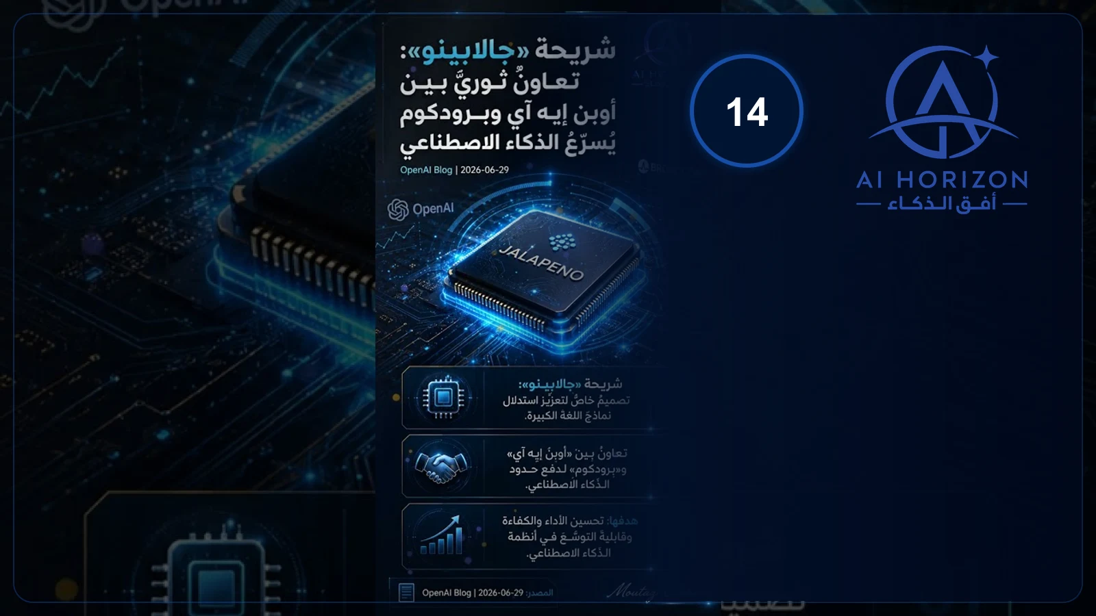 شريحة جالابينو تسرّع الذكاء الاصطناعي