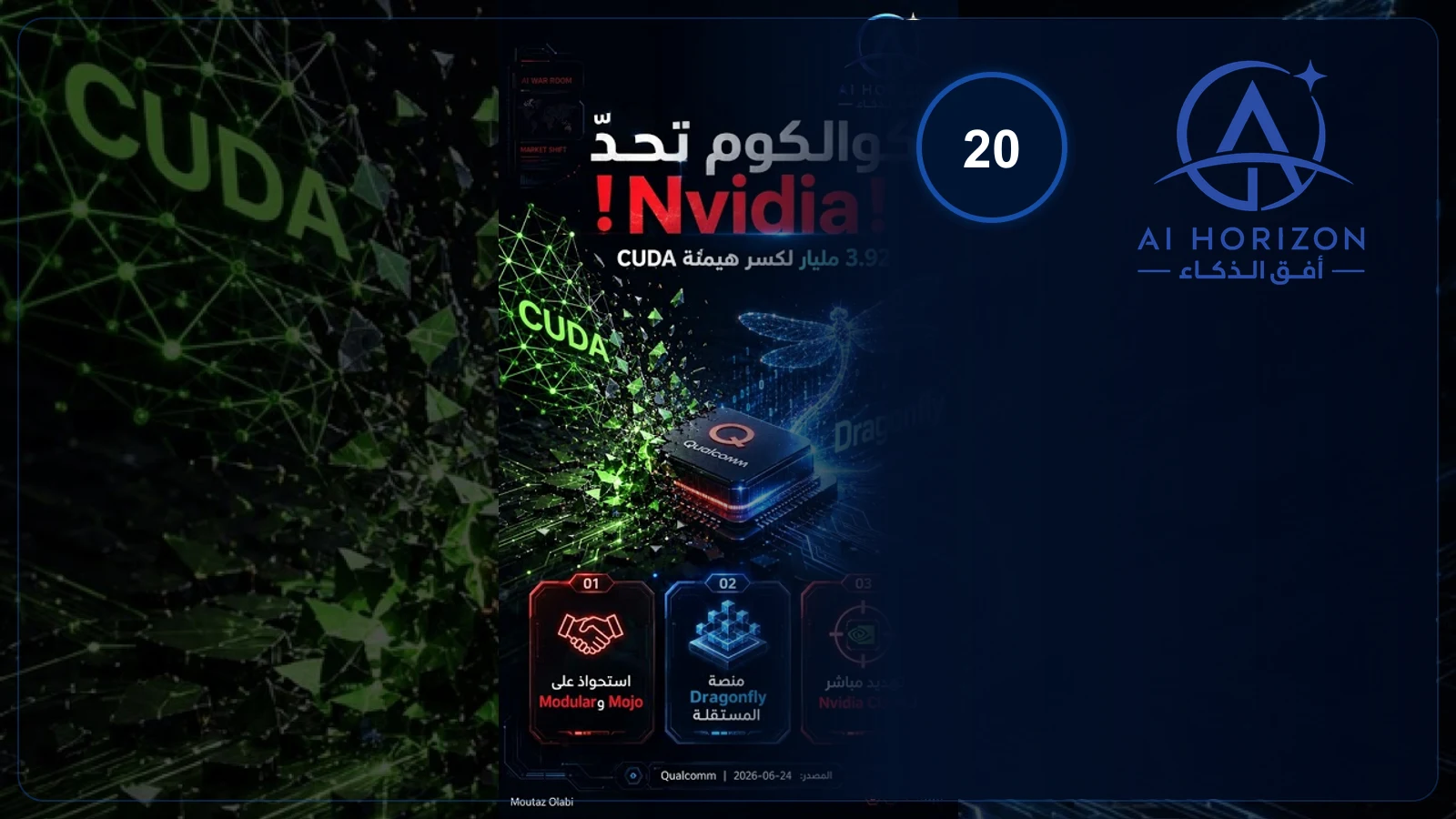 🔔 المعركة الكبرى لاستقلالية الذكاء الاصطناعي: