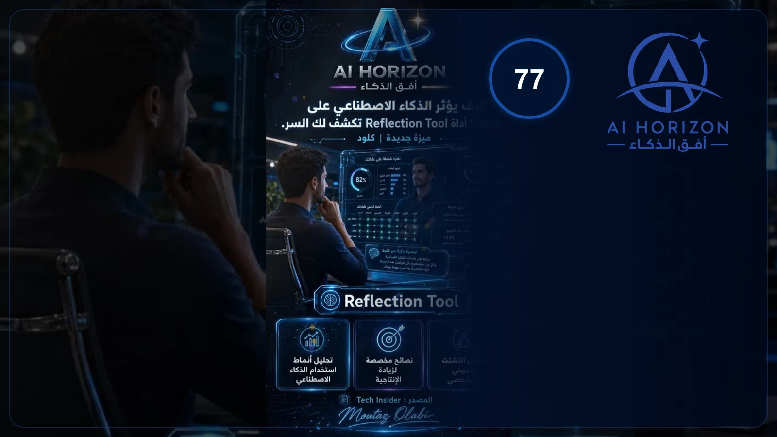 كيف يؤثر الذكاء الاصطناعي على عاداتك؟ أداة Reflection Tool تكشف لك السر.