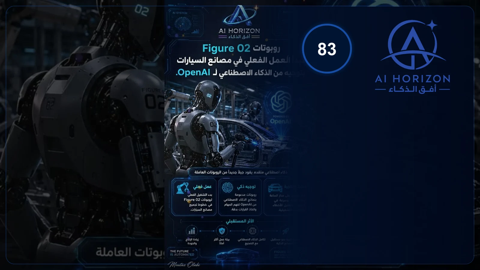 روبوتات Figure 02 تبدأ العمل الفعلي في مصانع السيارات بتوجيه من الذكاء الاصطناعي لـ OpenAI.